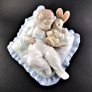 LLADRO SLEEPING BABY FIGURINE HAND MADEIN SPAIN MARKED 6791